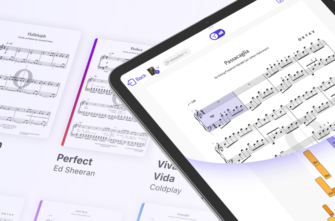 Digital Sheet Music on Tablets